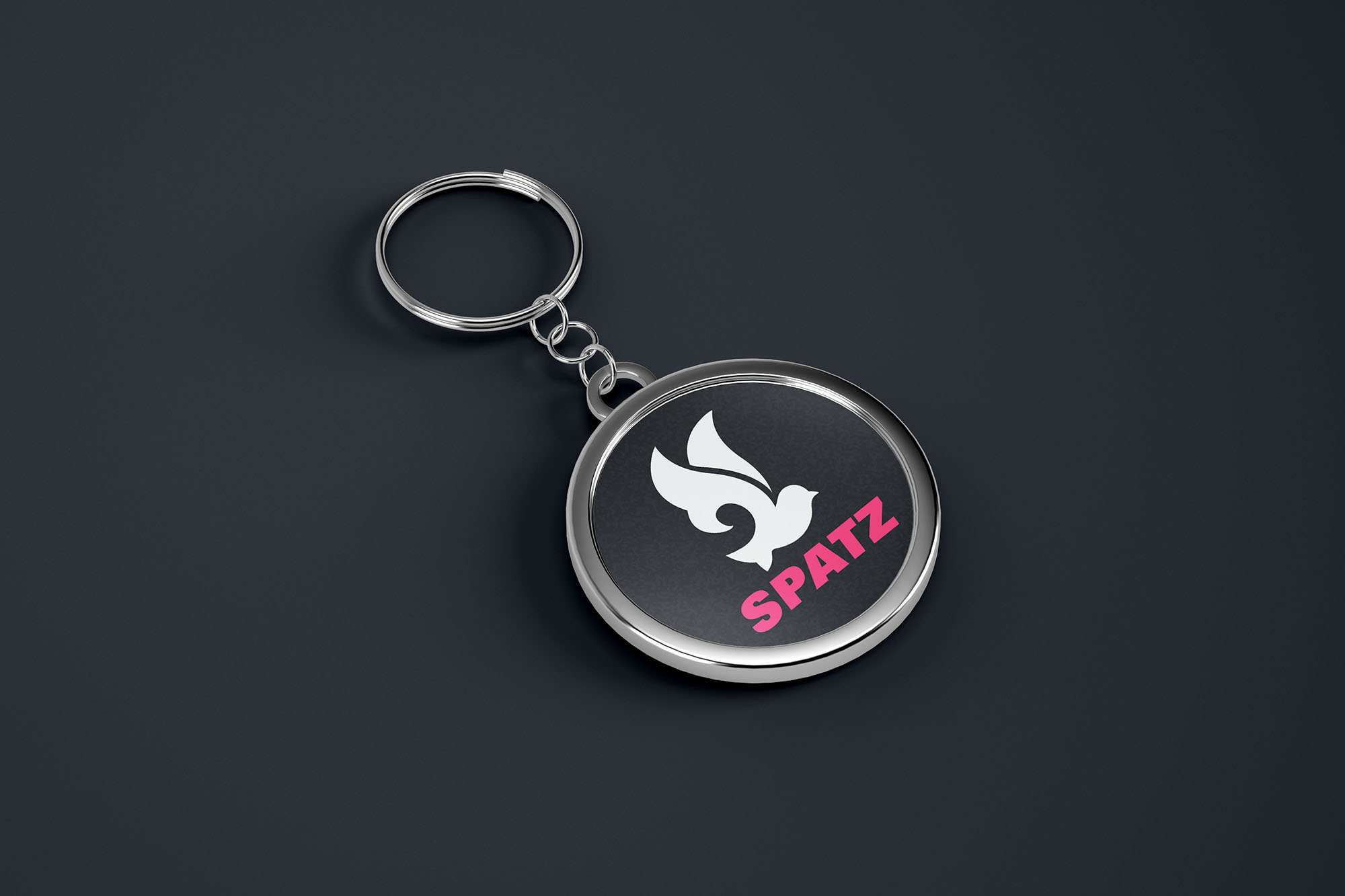 Key chain designed by Wotbbi for Spatz, a streetwear brand, as part of its branding.