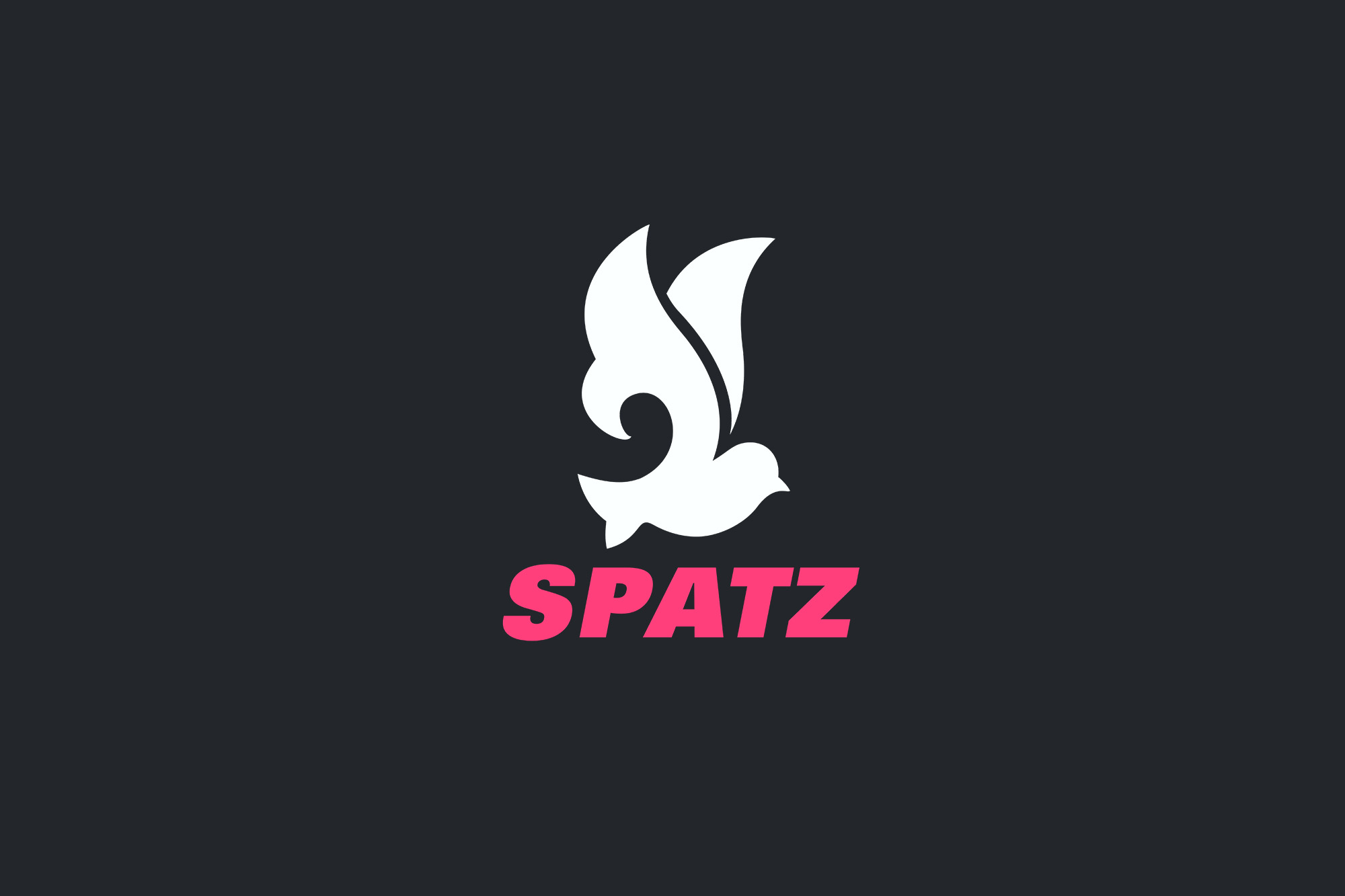 Logo designed by Wotbbi for Spatz, a streetwear brand, as part of its branding.