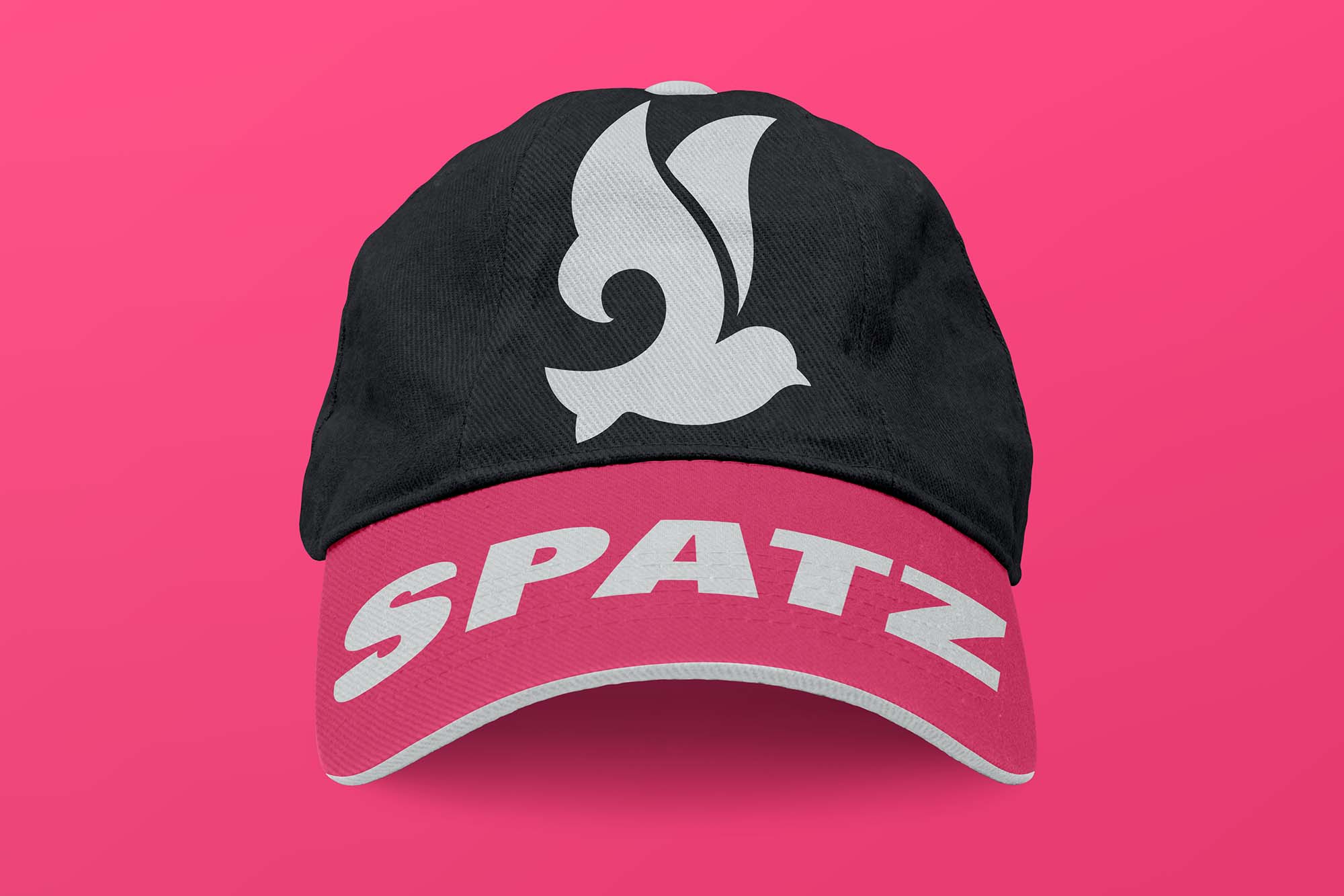 Cap designed by Wotbbi for Spatz, a streetwear brand, as part of its branding.